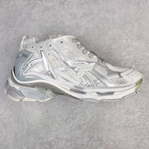 Balenciaga Runners Silver White