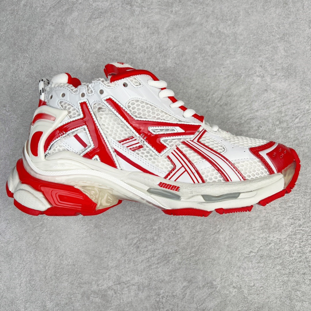 Balenciaga Runners Red White