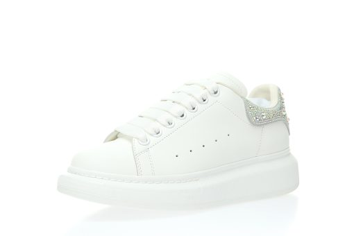 Alexander Mcqueen White Glitter