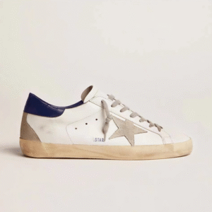 Golden Goose Sneaker Navy White Beige