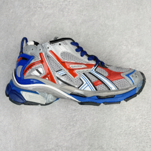 Balenciaga Runners Orange Blue Grey