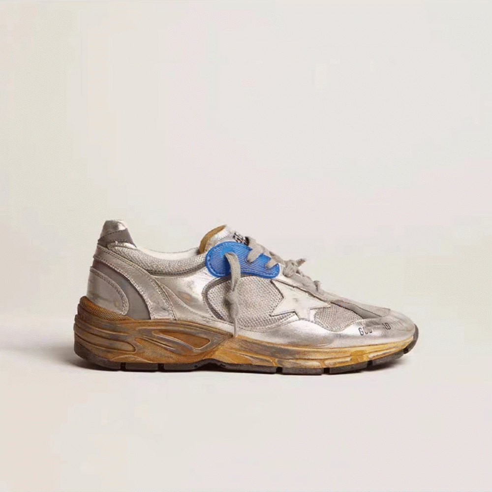 Golden Goose Sport Sport Silver Blue