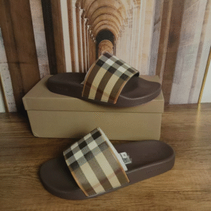 Burberry Slide Double Brown