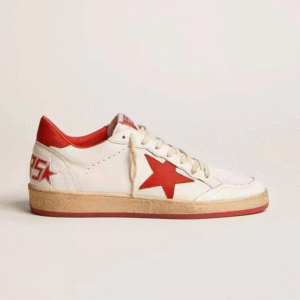 Golden Goose Sneaker Red Star Number