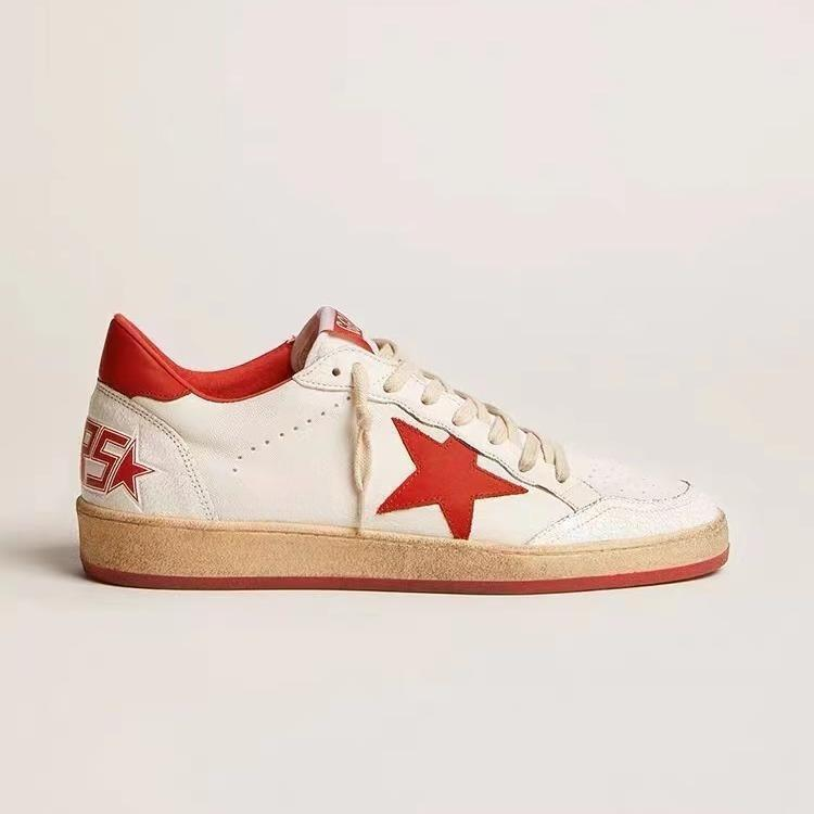 Golden Goose Sneaker Red Star Number