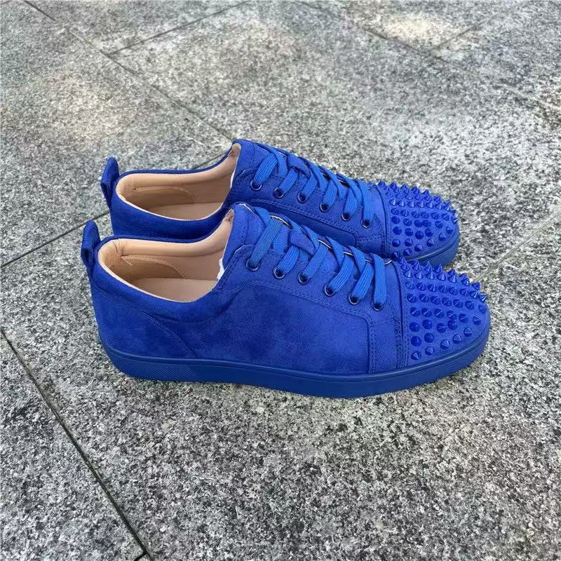 Louboutin Sneaker Blue 4