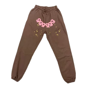 Sp5der slacks pants brown