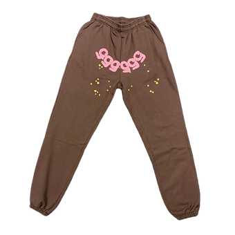 Sp5der slacks pants brown