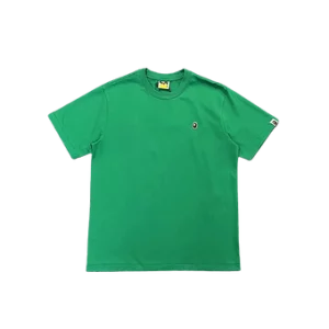 Bape Tshirt Green Small Logo