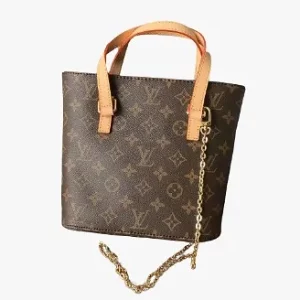 LV Bag Brown monogram with gold chain