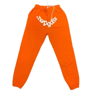 Sp5der slacks pants orange