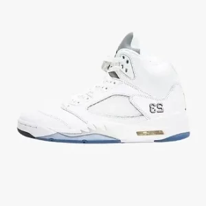 Air jordan 5 silver