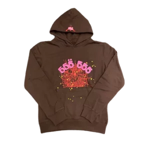 Sp5der Hoodie Brown 666