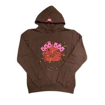 Sp5der Hoodie Brown 666
