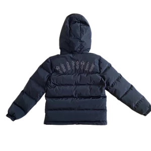 Trapstar Winter Puffer Jaket Black Irongate dull