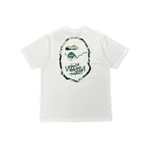 Bape Tshirt White Green