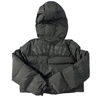 Trapstar Women Crop Puffer Jacket Black