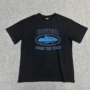 Corteiz Tshirt Full Logo Baby Blue
