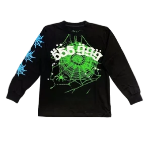 Sp5der 555 999 Green Sweatshirt