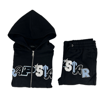 120cfd_f8386af0045046e4bc9727f8ba047268~mv2 Trapstar Logo Tracksuits Zip Hoodie Set Black