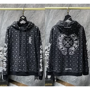 Chrome Hearts Hoodie Black Orange Green Blue