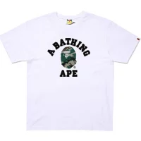 Bape Tshirt Green Logo