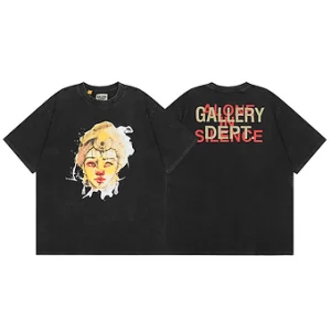 Gallery Dept. T-Shirt Black Women Front