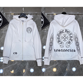 Chrome Hearts Zipper Black and White Los angeles