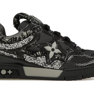 LV Skate Black Grey Swarovski