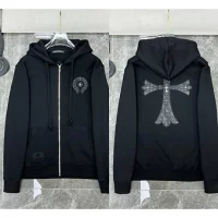 Chrome Hearts Zipper Big Cross Back