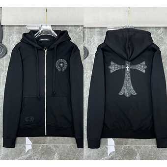 Chrome Hearts Zipper Big Cross Back