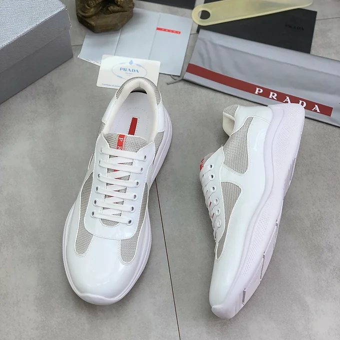 Prada Cups White Grey