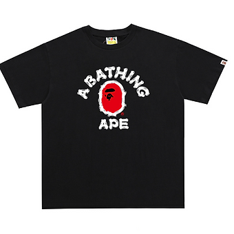 Bape Tshirt Red Logo