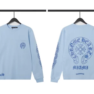 Chrome Hearts Longsleeve Blue on blue