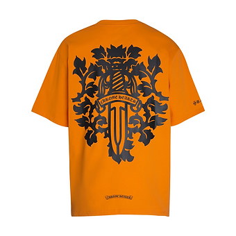 Chrome Hearts Tee Orange Big Logo