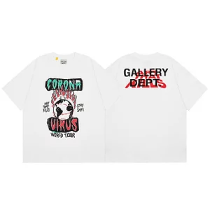 Gallery Dept. T-Shirt White Corona Virus