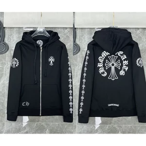 Chrome Hearts Zipper Basic Black and White