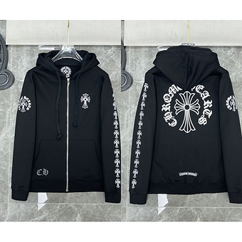 Chrome Hearts Zipper Basic Black and White