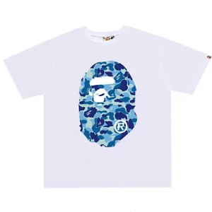 Bape Tshirt Camo Blue