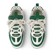 LV Skate Monogram Trainer Green Sneaker