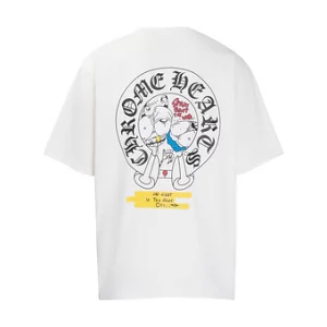 Chrome Hearts Tee White and Black Yellow