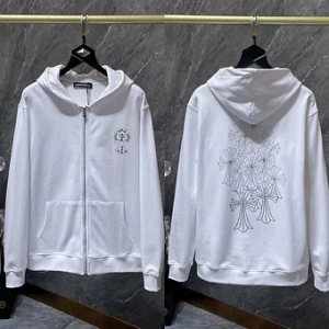 Chrome Hearts Zipper White and Black