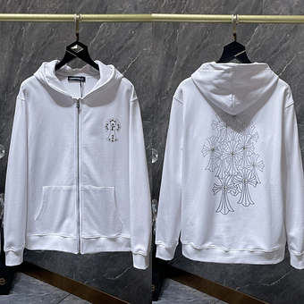 Chrome Hearts Zipper White and Black