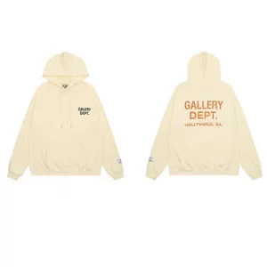 Gallery Dept. Hoodie Hollywood Beige Orange