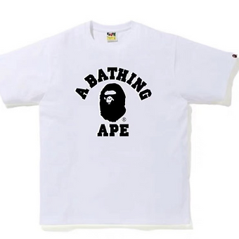 3b731d_393b578bd6094ade9f72e22b01208740~mv2 Bape Tshirt Classic Black White Small Logo