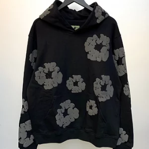 Denim Tears Hoodie Black Gray