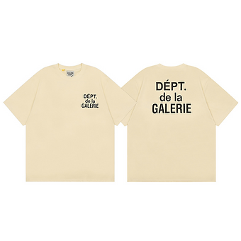 Gallery Dept. T-Shirt Beige Black De la