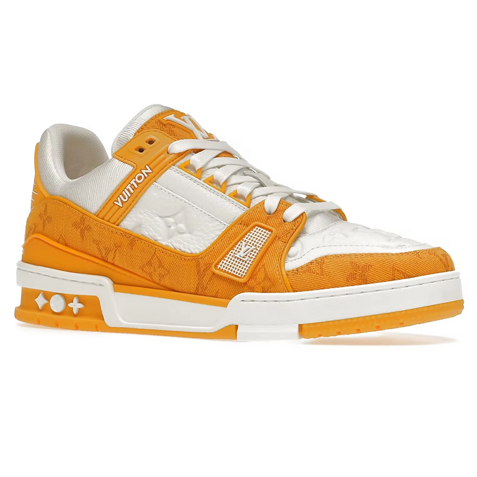 LV Monogram Yellow Denim Sneaker