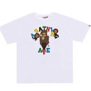 Bape Tshirt Colourful Baby Milo