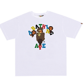 Bape Tshirt Colourful Baby Milo